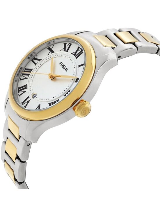 NWT Fossil Gilmore Quartz Silver Dial Ladies Watch